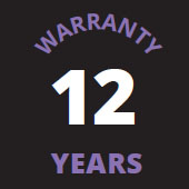 12 year warranty