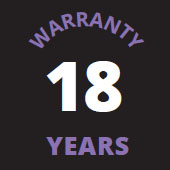 18 year warranty